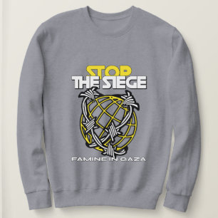 Stop de hongersnood in Gaza Trui