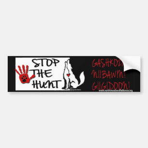 STOP DE HOOGTE - MINNESOTA - GASHKOZIN! (Wakker wo Bumpersticker