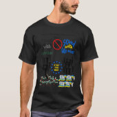 Stop de invasie t-shirt (Voorkant)