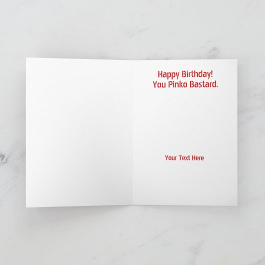 Stop de Kaart van de communistische partijen (Binnen)