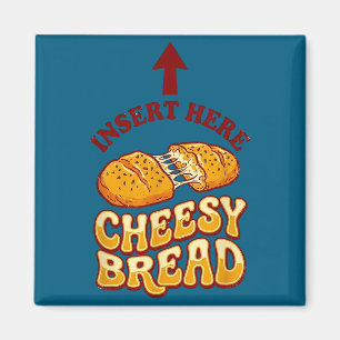 Stop de kaasbrood shirt grappige fijnproever pizza magneet