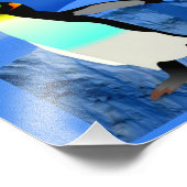 Stop de klimaatverandering, keizer van de opwarmin foto afdruk (Hoek)