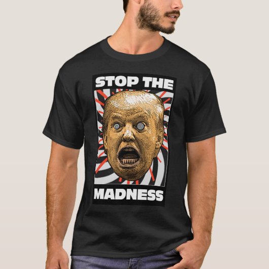 STOP DE MAD! T-SHIRT (Voorkant)