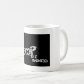 Stop de Madness Coffee-Mok Koffiemok (Voorkant rechts)