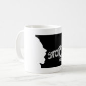 Stop de Madness Coffee-Mok Koffiemok (Voorkant links)