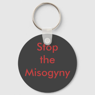Stop de Misogyny Sleutelhanger