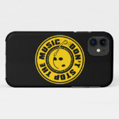 STOP DE MUZIEK NIET. Case-Mate iPhone CASE (Achterkant (horizontaal))