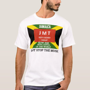 STOP DE MUZIEK NIET MANNEN T-SHIRT