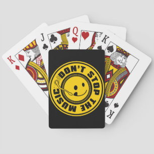STOP DE MUZIEK NIET. POKERKAARTEN