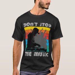 Stop de muziek niet t-shirt