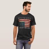 Stop de nieuwe wereldorde Thomas Jefferson T-shirt (Voorkant volledig)