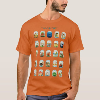 Stop de oceanen in een fles t-shirt
