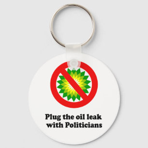 STOP DE OLIELLEK MET POLITICI SLEUTELHANGER