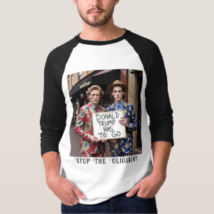 Stop de oligarchie Trump T-shirt