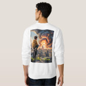 Stop de oorlog - Emotionele anti-oorlog protestkun Trui (Achterkant volledig)