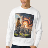 Stop de oorlog - Emotionele anti-oorlog protestkun Trui (Voorkant)