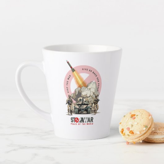 Stop De Oorlog | Latte Mok (In situ)