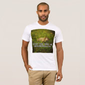 Stop de oorlog op de grondhog dag t-shirt (Voorkant volledig)