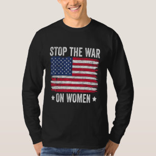 Stop de oorlog tegen de Amerikaanse vlag Pro - keu T-shirt