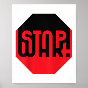 Stop de oorlog! Uniek anti-oorlogsontwerp om oorlo Poster