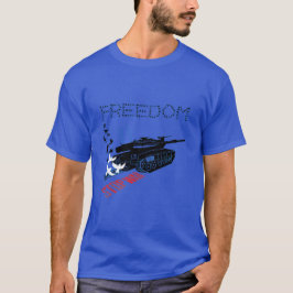 STOP DE OORLOG!!!VRIJHEID T-SHIRT