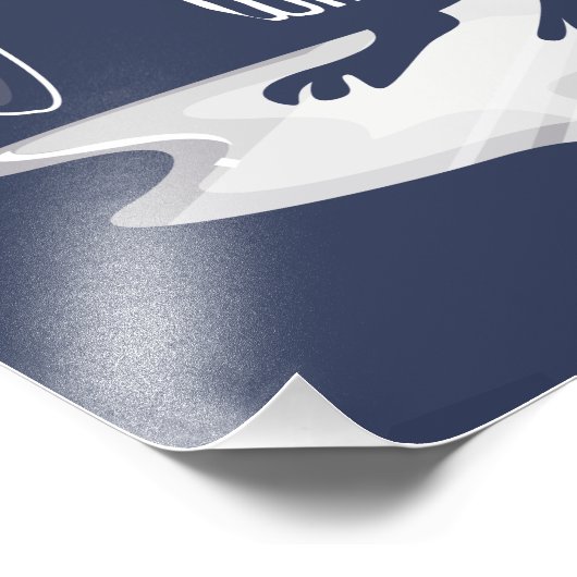 Stop de opwarming van de aarde Red het Zee Foto Afdruk (Hoek)