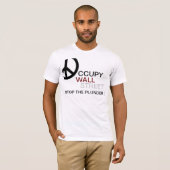 STOP DE PLUNDER! T-SHIRT (Voorkant volledig)