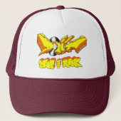 Stop de rots - Trucker Hat Trucker Pet (Voorkant)