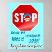 Stop de Rush! Poster (Voorkant)