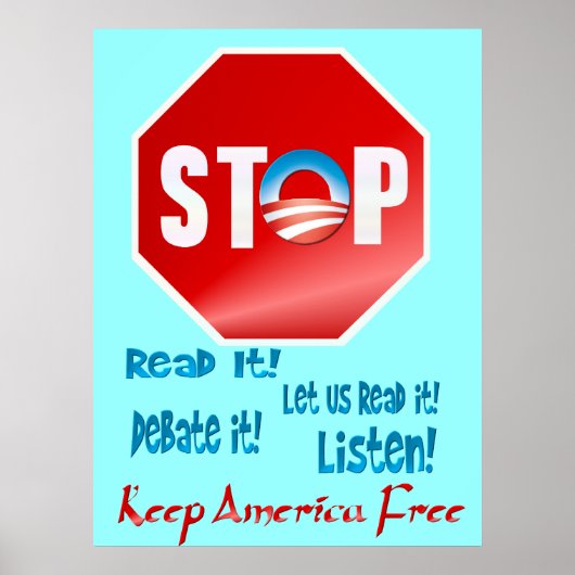 Stop de Rush! Poster (Voorkant)