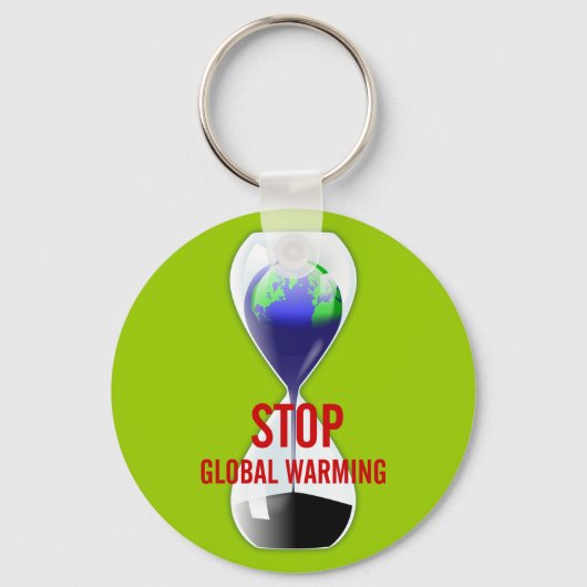 Stop de Sleutelhanger van Global Warming (Voorkant)