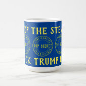 Stop de Steal Lock Trump Up Koffiemok (Center)