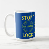 Stop de Steal Lock Trump Up Koffiemok (Links)