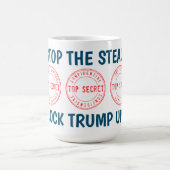 Stop de Steal Lock Trump Up Koffiemok (Center)