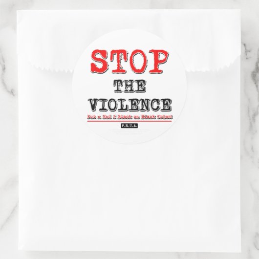 Stop de Sticker (Tas)