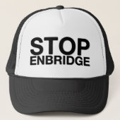 Stop de T-shirt van Enbridge, snoepjeszout en Pet (Voorkant)