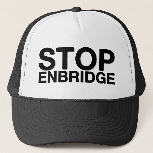 Stop de T-shirt van Enbridge, snoepjeszout en Pet (Voorkant)