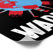 Stop de toegang tot milieubescherming door de opwa poster (Hoek)