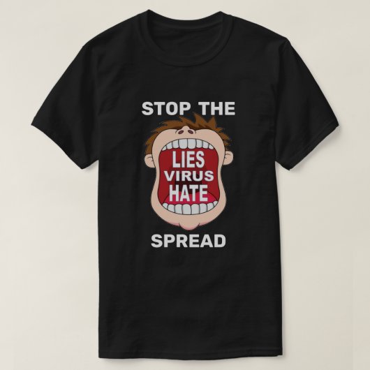 Stop de verspreiding T-shirt (Design voorkant)