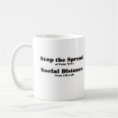 Stop de Verspreiding van het Nieuws van de Vervage Koffiemok (Links)