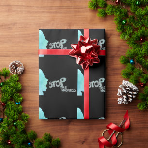 Stop de waanzin cadeaupapier