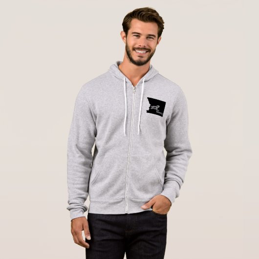 Stop de waanzin hoodie (Voorkant volledig)