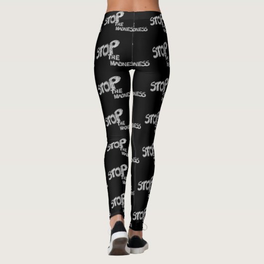 Stop de waanzin Leggings (Achterkant)