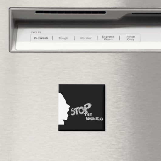 Stop De Waanzin Magneet (Insitu (Vaatwasser))