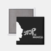 Stop de Waanzin Magnet (Voorkant / Achterkant)
