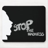 Stop de waanzin muismat (Voorkant)