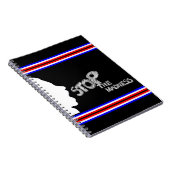 Stop de waanzin notitieboek (Rechterzijde)