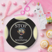 Stop de Waanzin Papieren Bord (Feest)