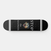Stop de Waanzin Skateboard (Horizontaal)