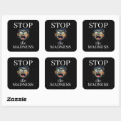 Stop de Waanzin Sticker (Vel)